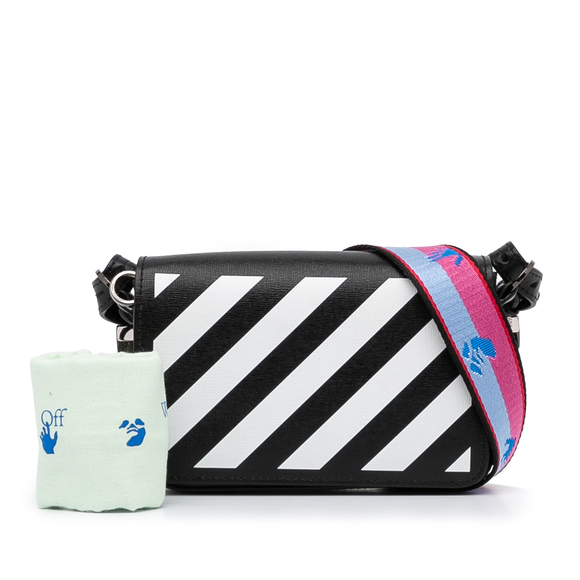 Pre-Loved Off White Baby Binder Clip Crossbody - Picture 10 of 10